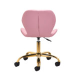 Cosmetic stool QS-06G pink - Image 4