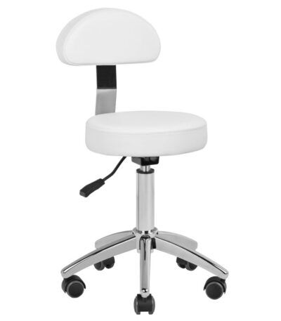 Cosmetic stool am-304 white