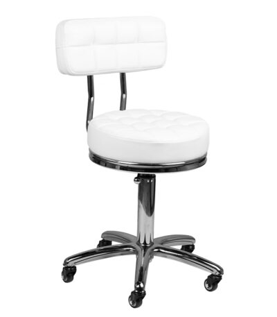 Cosmetic stool am-877 white