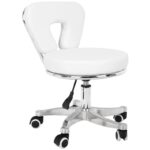 Cosmetic stool for pedicure 9266 white