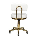 Cosmetic stool gold am-961 white - Image 4