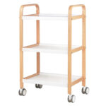 Cosmetic table hs09 wood - white