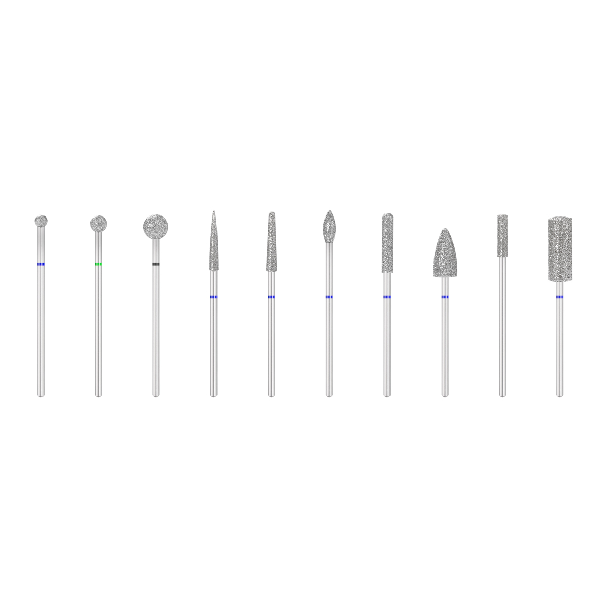 DIAMOND BITS SET 10 PCS. DIAMOND BITS SET 10 PCS.