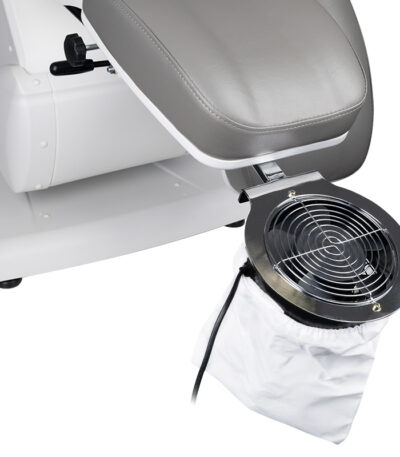 Dust absorber for pedicure azzurro f18 chrome