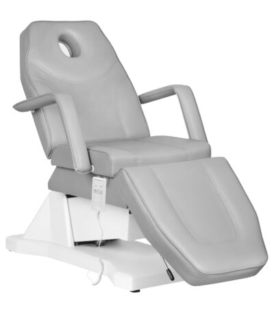 ELECTRIC COSMETIC CHAIR SOFT 1 MOTOR. GRAY