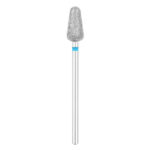 EXO PRO NAIL DRILL BIT DIAMOND DROP ROUND 6.0MM BL