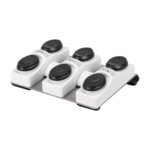 Electric cosmetic chair Azzurro 803D 3-motors grey 5