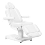 Electric cosmetic chair Azzurro 803D 3-motors white - Image 2