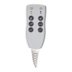 Electric cosmetic chair Azzurro 803D 3-motors white 10