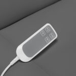 Electric cosmetic chair SILLON CLASSIC 2 motors pedi gray - Image 12