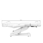 Electric cosmetic chair SILLON CLASSIC 2 motors pedi white 9