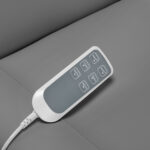 Electric cosmetic chair SILLON CLASSIC 3 motors gray - Image 12