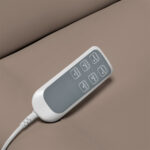 Electric cosmetic chair SILLON CLASSIC 3 motors modern brown - Image 12