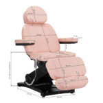 Electric cosmetic chair SILLON CLASSIC 3 motors pink - Image 18