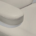 Electric cosmetic chair SILLON CLASSIC 3 motors sea salt 6