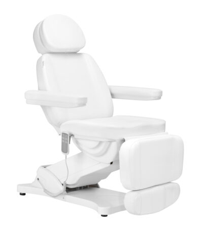 Electric cosmetic chair SILLON CLASSIC 3 motors white