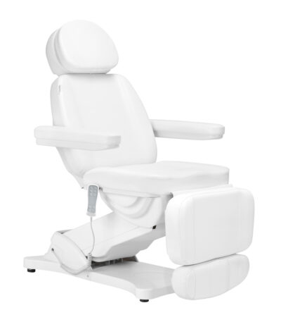Electric cosmetic chair SILLON CLASSIC 3 motors with heating second edition white