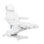 Electric cosmetic chair SILLON CLASSIC 3 motors with pedi cradle white - Image 2