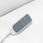 Electric cosmetic chair SILLON CLASSIC 3 motors with pedi cradle white - Image 12