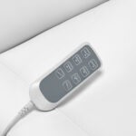 Electric cosmetic chair SILLON CLASSIC 4 motors with cradle white - Image 12