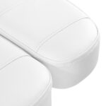 Electric cosmetic chair SILLON Luxury 3 motors white - Image 16