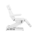 Electric cosmetic chair SILLON Luxury 3 motors white foot control - Image 4