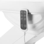 Electric cosmetic chair SILLON Luxury 3 motors white foot control 4