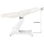 Electric cosmetic chair azzurro 869as pedi 5 motor rotary white - Image 14