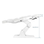 Electric cosmetic chair azzurro 870s pedi 3 strong white - Image 10