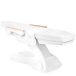 Electric cosmetic chair lux 273b + stool 304 white 4