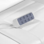 Electric cosmetic chair lux 4m white with a cradle - Image 10