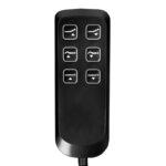 Electric cosmetic chair lux black - Image 6