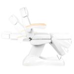 Electric cosmetic chair lux white / beech 3m 2