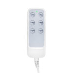 Electric cosmetic chair lux white / beech 3m 3