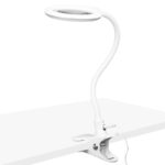 Elegant 2014-2r 30 led magnifier lamp smd 5d with a stand and a clip on the desk - Image 4