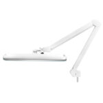 Elegant 801-s LED workshop lamp with a standard white tripod 1