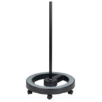 Elegant black lamp stand