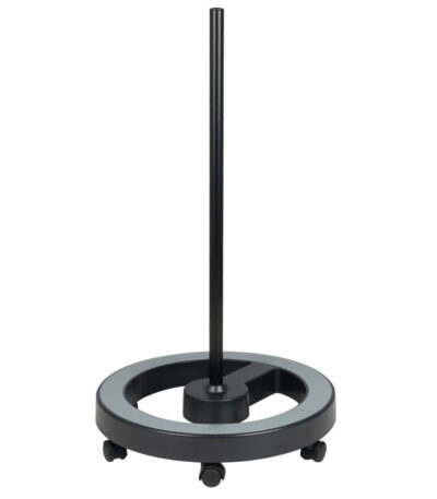 Elegant black lamp stand