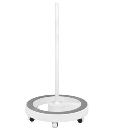 Elegant white lamp stand