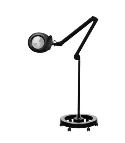 Elegante 6025 60 LED SMD 5D Black magnifier lamp with a tripod