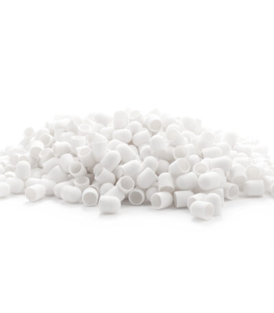 Exo Abrasive cap 10mm / 80 500 pcs hard cap white