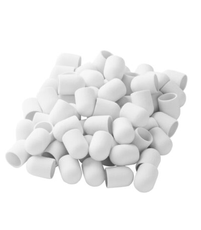 Exo Abrasive cap 13mm / 150 10 pcs.hard cap white
