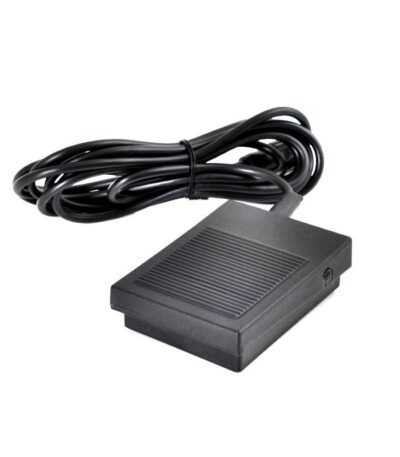 Exo foot drive for nail drill with an absorber - on / off