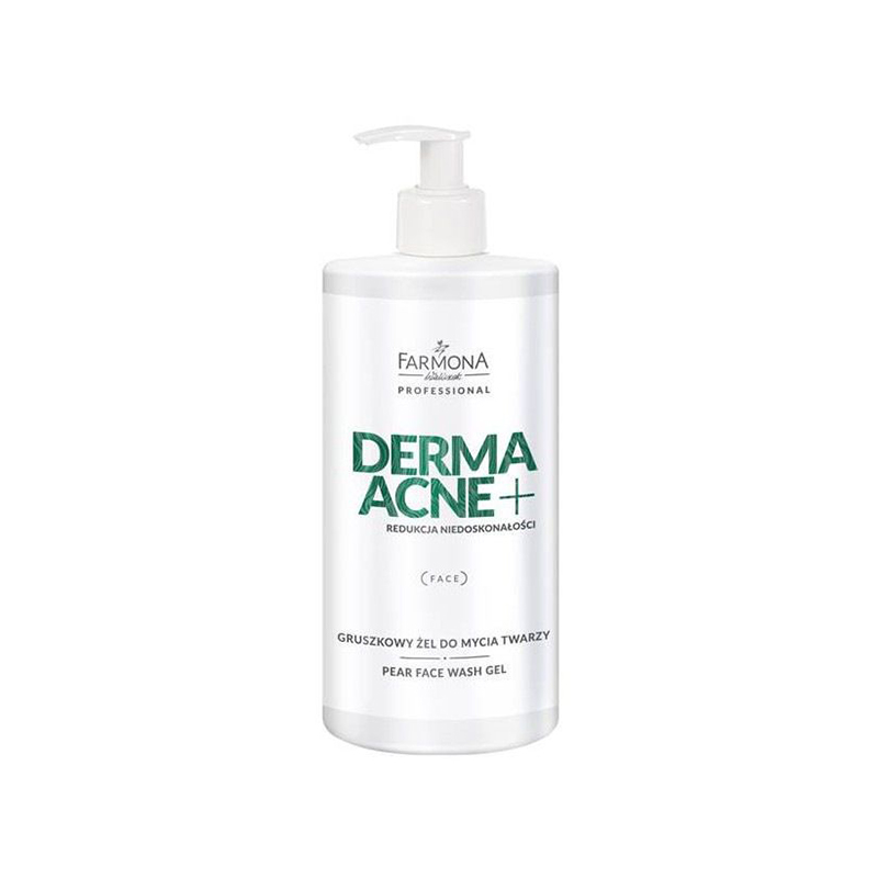 Farmona dermaacne + pear face wash gel 500ml Farmona dermaacne + pear face wash gel 500ml