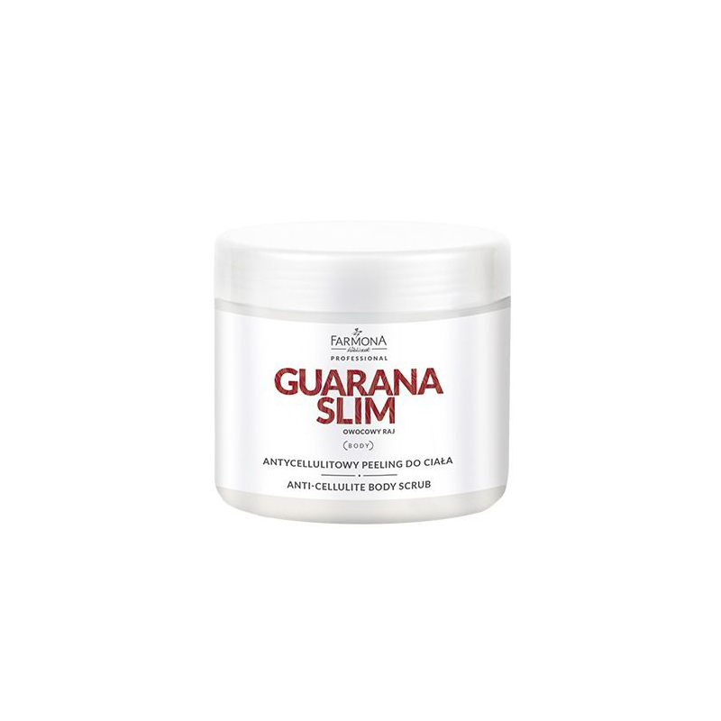 Farmona guarana slim anti-cellulite body scrub 600g Farmona guarana slim anti-cellulite body scrub 600g