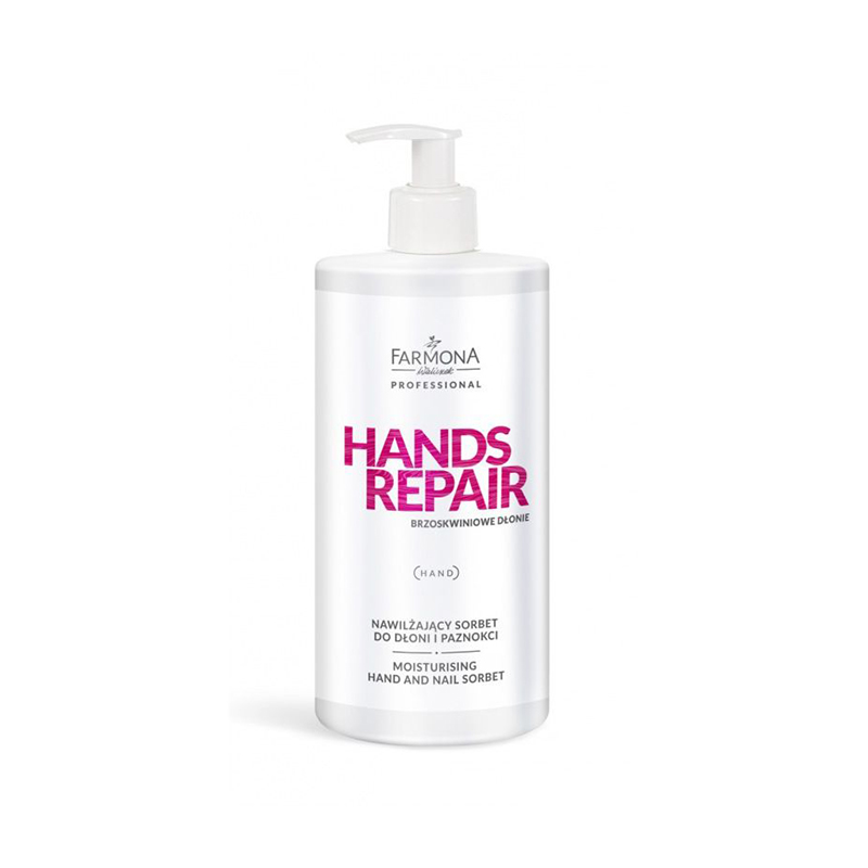 Farmona hands repair moisturizing hand sorbet 500ml Farmona hands repair moisturizing hand sorbet 500ml