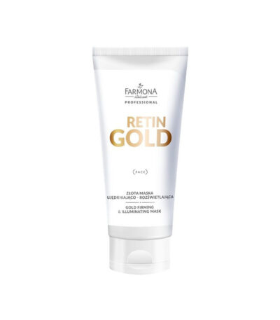 Farmona retin gold golden firming and brightening mask 200ml