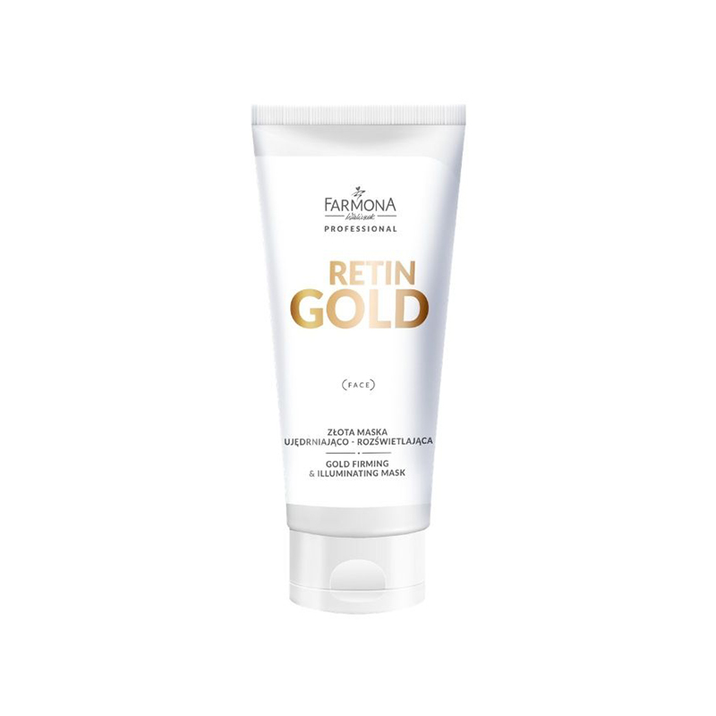 Farmona retin gold golden firming and brightening mask 200ml Farmona retin gold golden firming and brightening mask 200ml