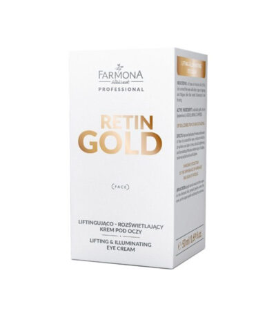 Farmona retin gold lifting and illuminating eye cream 50ml