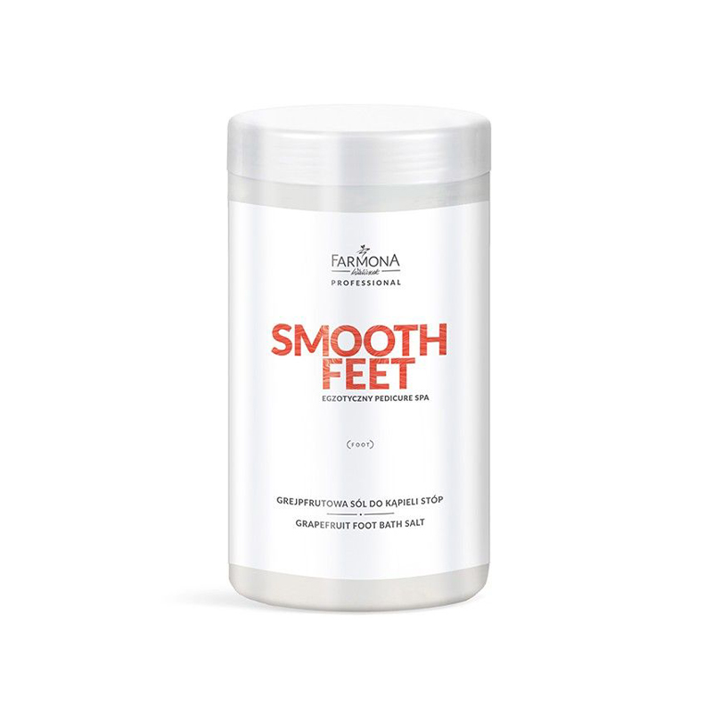 Farmona smooth feet grapefruit foot bath salt 1500g Farmona smooth feet grapefruit foot bath salt 1500g